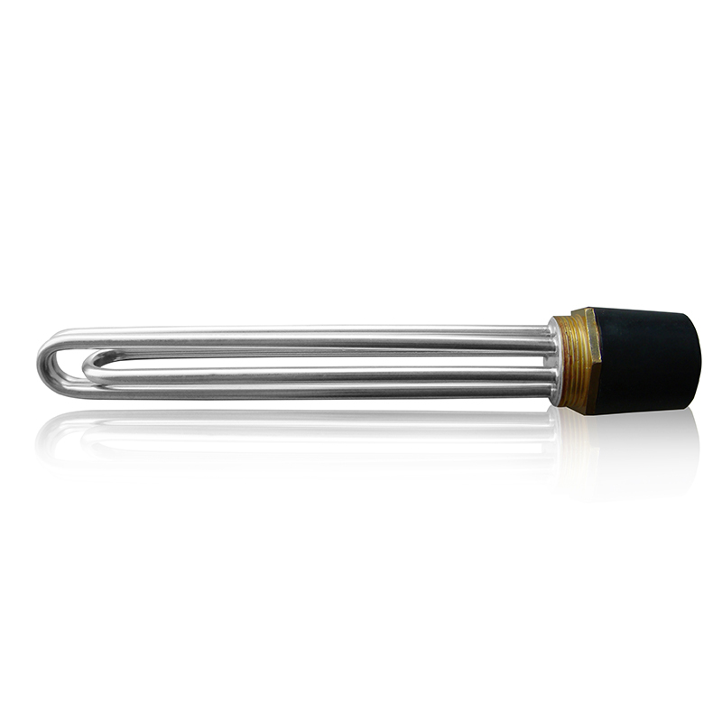 Calentador tubular con brida