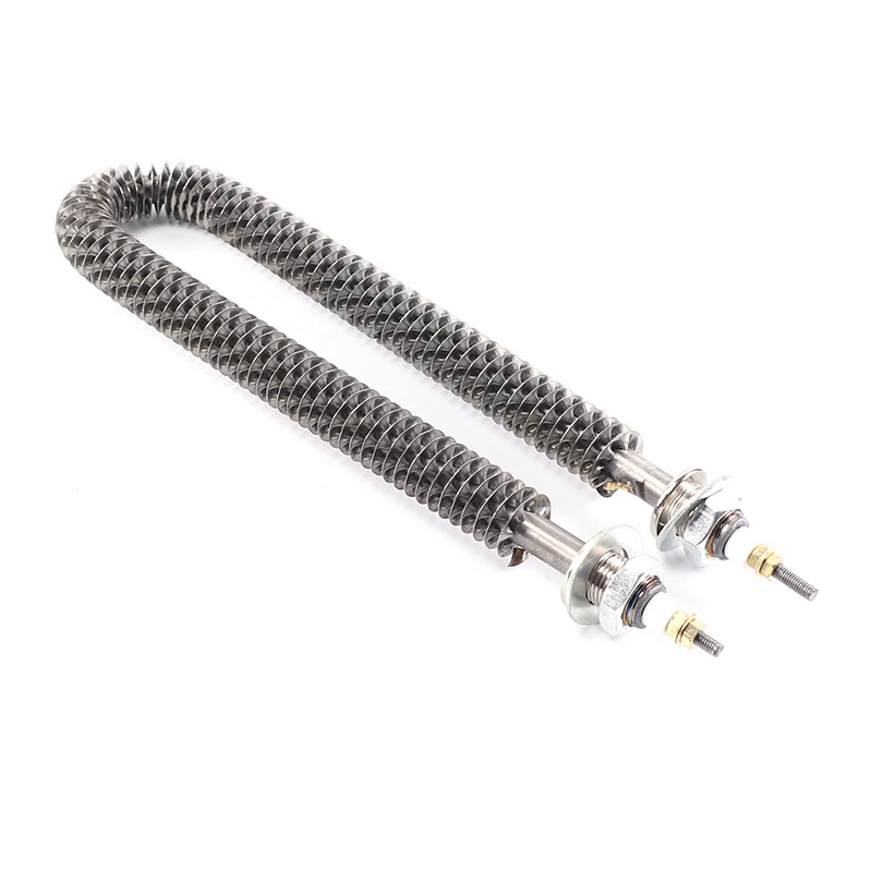 Calentador tubular con aletas Calentador tubular con aletas