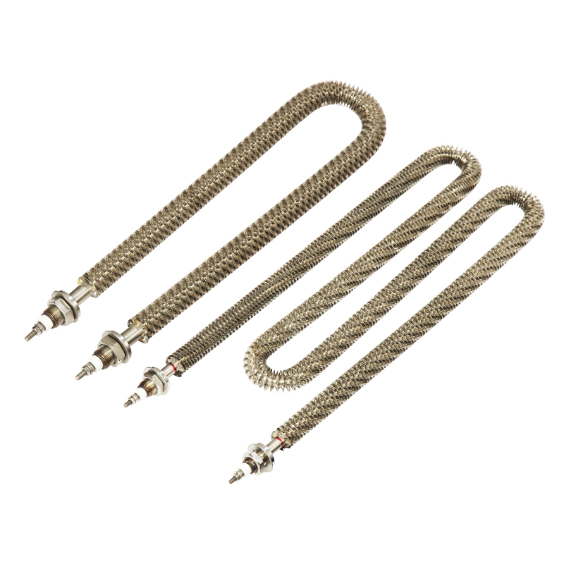 Calentador tubular con aletas Calentador tubular con aletas