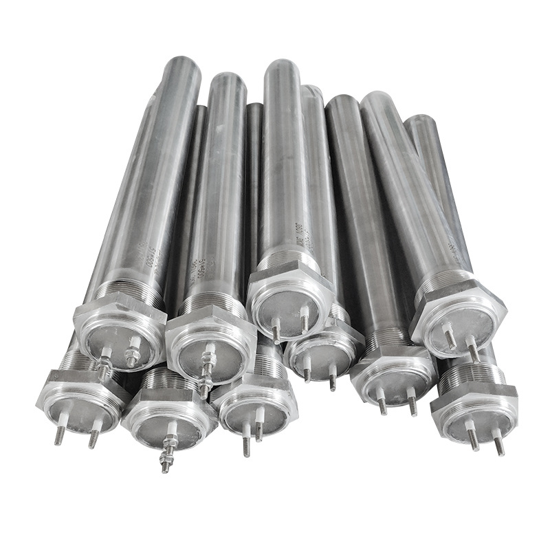 Calentador tubular de un solo extremo